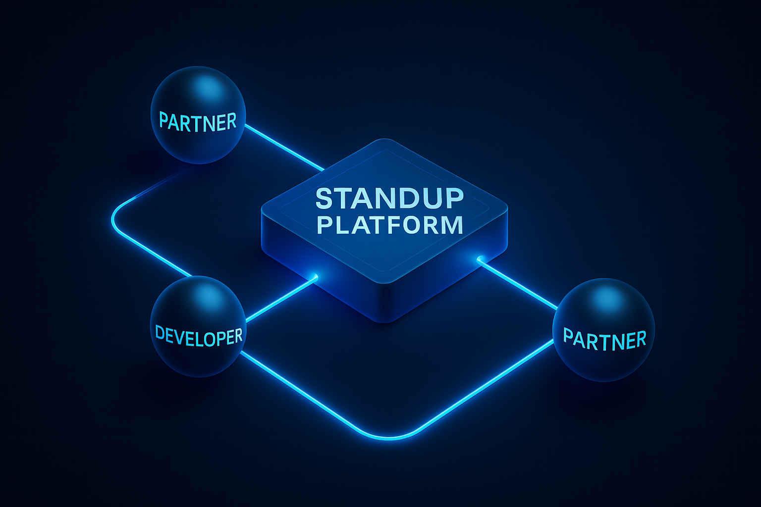 STANDUP 플랫폼 구조 다이어그램